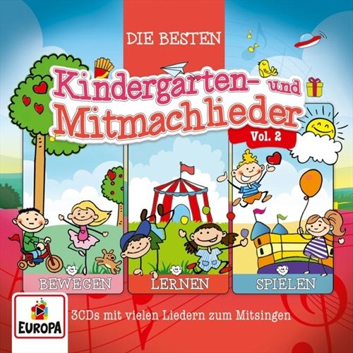 Image of 02/3er Box (Die besten Kindergarten- & Mitmachlied