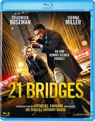 Image of 21 Bridges Blu ray D