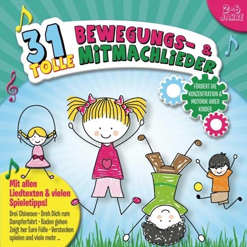 Image of 31 tolle Bewegungs- und Mitmachlieder