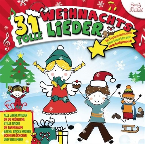 Image of 31 tolle Weihnachtslieder