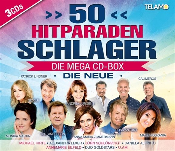 Image of 50 Hitparaden Schlager-Die Mega CD-Box