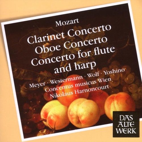 Image of Clarinet Concerto/Oboe Concerto/Concert for flute