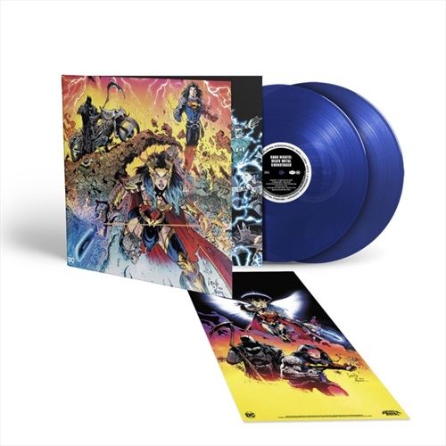 Image of DARK NIGHTS: DEATH METAL (LTD. TRANSP. BLUE 2LP)