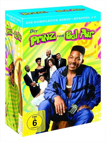 DER PRINZ VON BEL-AIR S1-S6 DVD ST EXKL (DE)