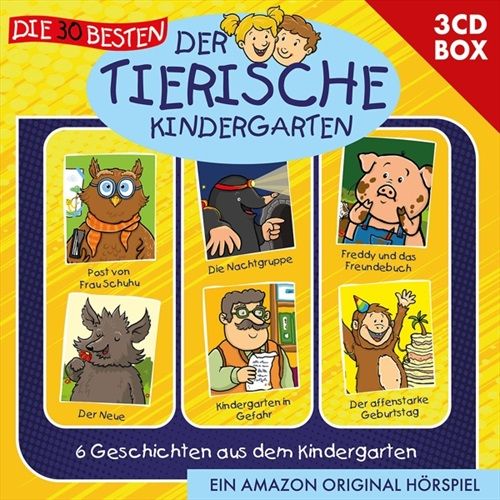 Image of DIE 30 BESTEN: DER TIERISCHE KINDERGARTEN 3-CD-BOX