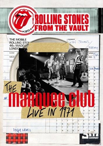 Image of FROM THE VAULT - THE MARQUEE CLUB: LIVE '71 (DVD)