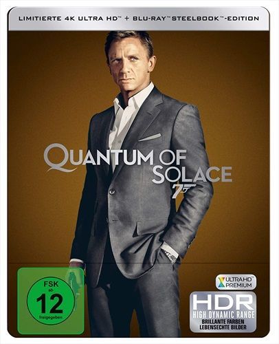 Image of James Bond 007: Ein Quantum Trost - Steelbook D