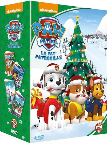 Paw Patrol La Pat Patrouille Coffret 4 DVD (FR)